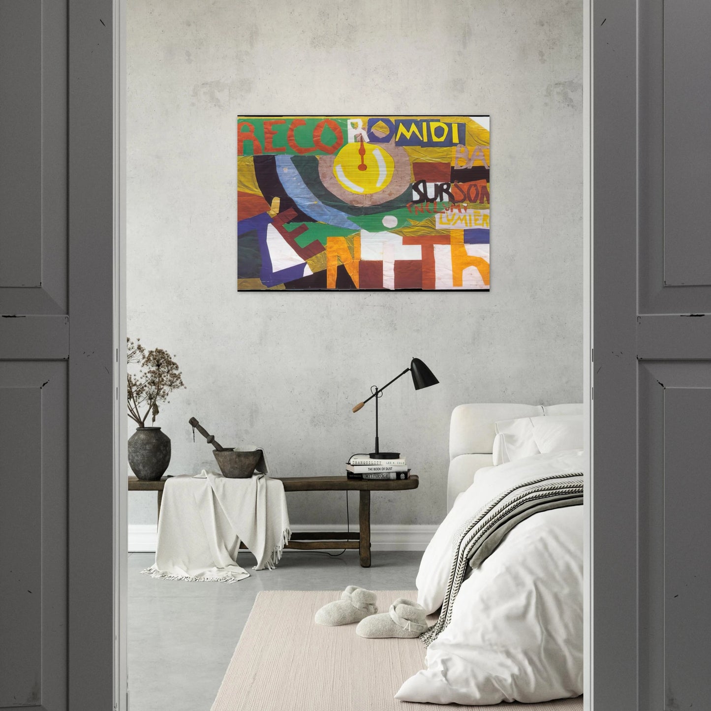 ZENITH - Sonia Delaunay Brushed Aluminum Print - 70x100 cm / 28x40 inches | Sonia Delaunay Aluminum Print | Sonia Delaunay Prints