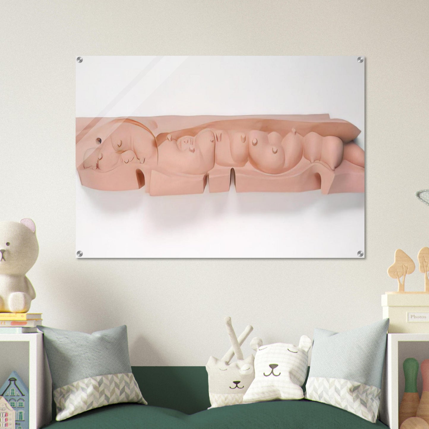 MAMELLES 1991 - Louise Bourgeois Acrylic Print - 70x100 cm / 28x40″ inches