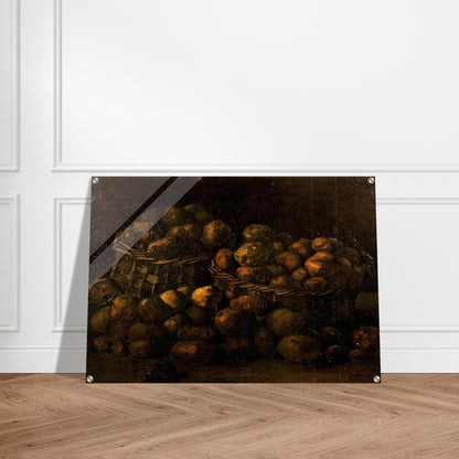 Baskets of Potatoes - Vincent van Gogh Acrylic Print - 70x100 cm / 28x40″ inches