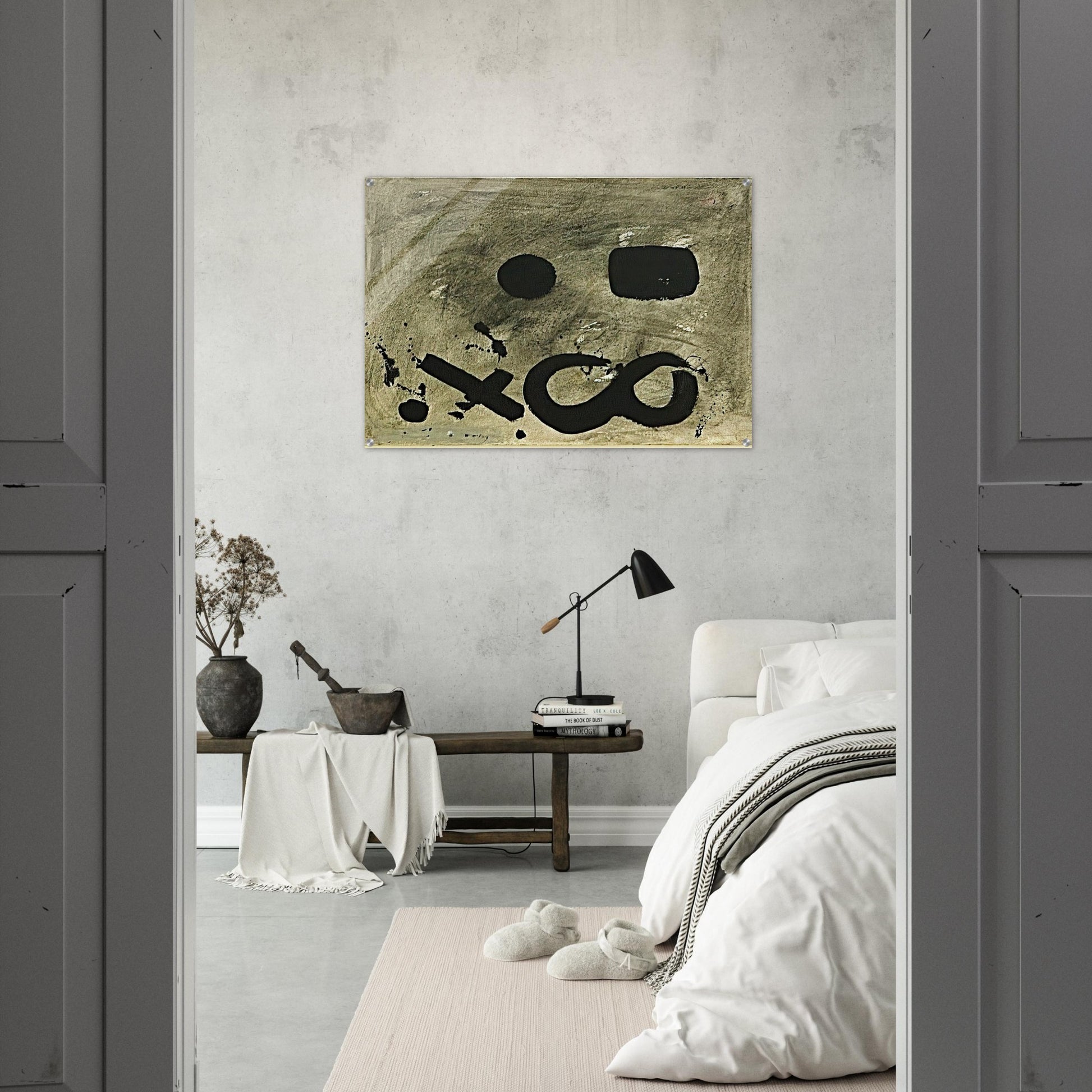 Figure Eight - 1967 - Adolph Gottlieb Acrylic Print - 70x100 cm / 28x40″ inches