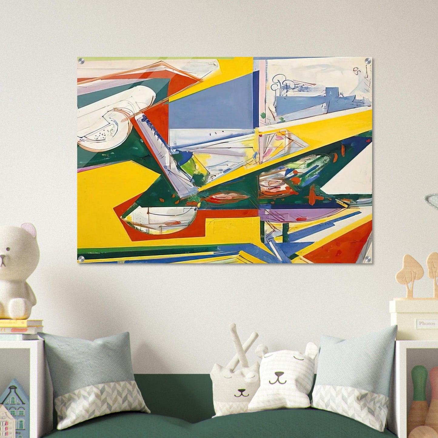 The Window - Hans Hofmann Acrylic Print - 70x100 cm / 28x40″ inches