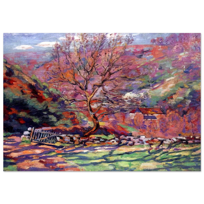 Crozant, solitude - 1915 - Armand Guillaumin Brushed Aluminum Print - 70x100 cm / 28x40 inches | Armand Guillaumin Aluminum Print | Armand Guillaumin Prints