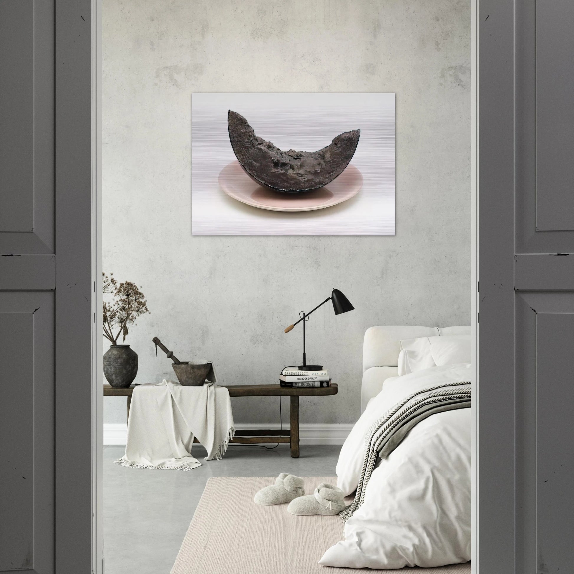 Big Mouth - Pop Art - Billy Apple Brushed Aluminum Print - 70x100 cm / 28x40 inches | Billy Apple Aluminum Print | Billy Apple Prints