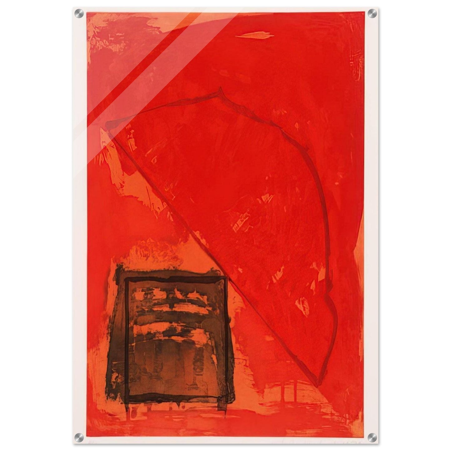 Trace - 1979 - John Hoyland Acrylic Print - 70x100 cm / 28x40″ inches | John Hoyland Wall Art | John Hoyland Prints