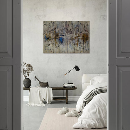 By the Sea - 1957 - Richard Pousette-Dart Brushed Aluminum Print - 70x100 cm / 28x40 inches | Richard Pousette-Dart Aluminum Print | Richard Pousette-Dart Prints