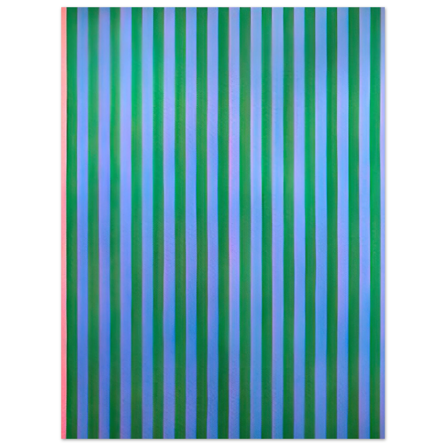 Gene Davis - Pink Stripe - 1960  75x100 cm / 30x40inches Fine Art Poster