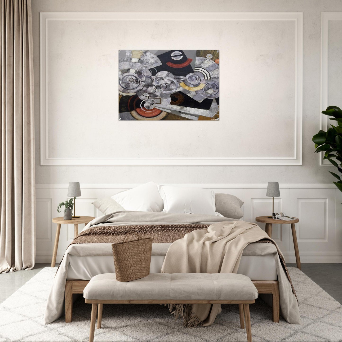 Fanny Machine - The machinery - Frantisek Kupka Acrylic Print - 70x100 cm / 28x40″ inches