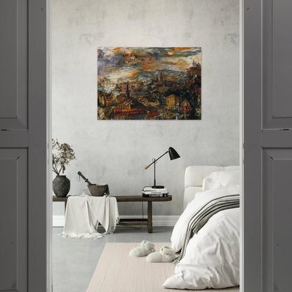 NOT_DETECTED_235890 - OSKAR KOKOSCHKA Brushed Aluminum Print - 70x100 cm / 28x40 inches | OSKAR KOKOSCHKA Aluminum Print | OSKAR KOKOSCHKA Prints