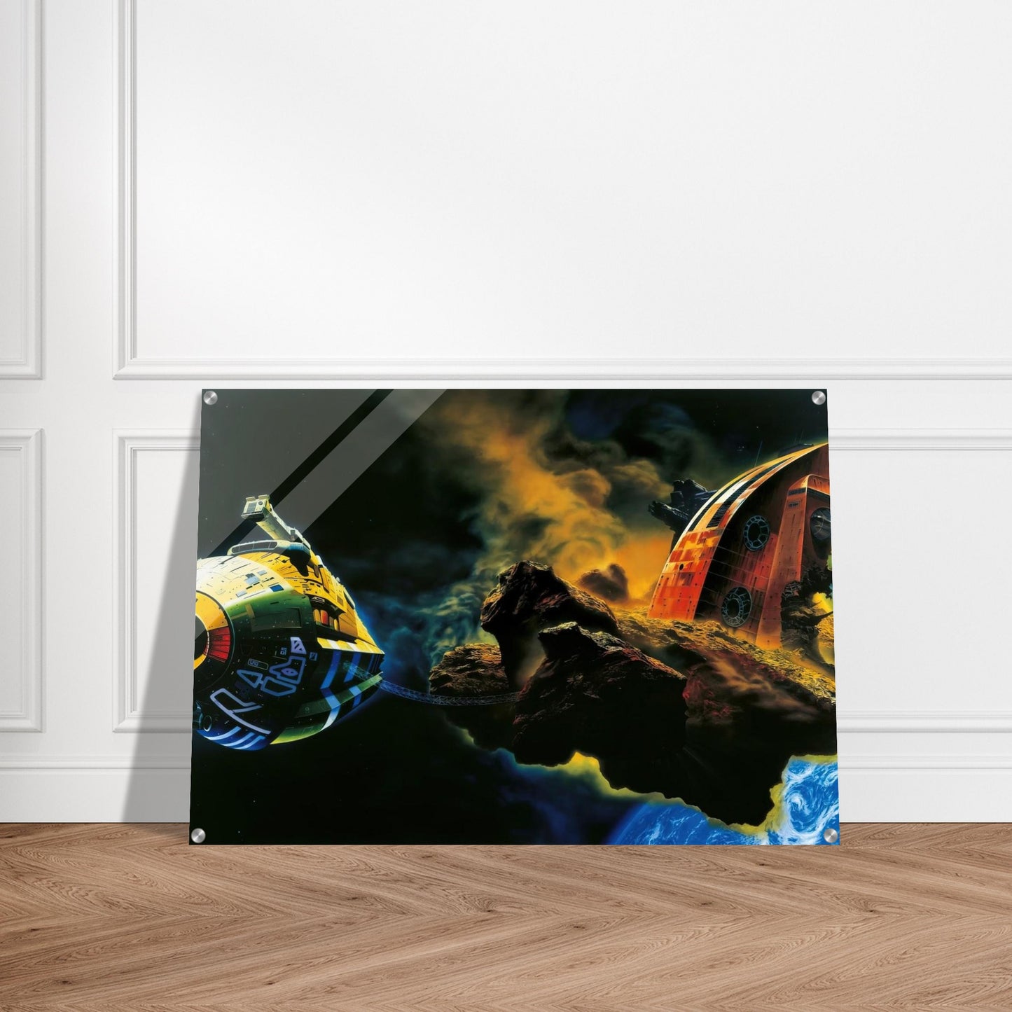 Chris Foss - Chris Foss Acrylic Print - 70x100 cm / 28x40″ inches | Chris Foss Wall Art | Chris Foss Prints