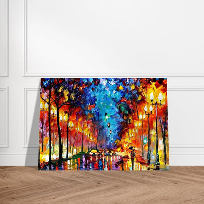 Leonid Afremov - Leonid Afremov Brushed Aluminum Print - 70x100 cm / 28x40 inches | Leonid Afremov Aluminum Print | Leonid Afremov Prints