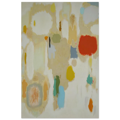 Contemplations on Geraniums - 1952 - John Ferren Art Prints - 100x150 cm / 40x60″ inches | John Ferren Poster | John Ferren Prints
