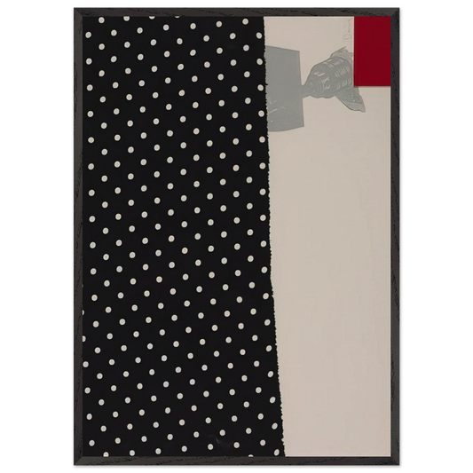TOOL BOX 8 1966 - Jim Dine 70x100 cm / 28x40 inches Framed Art Print – Black Wooden Frame