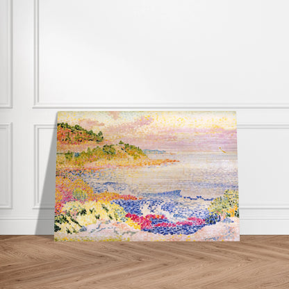 The Maures - Henri-Edmond Cross Brushed Aluminum Print - 70x100 cm / 28x40 inches | Henri-Edmond Cross Aluminum Print | Henri-Edmond Cross Prints
