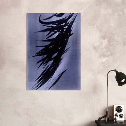 Untitled T1958-3 - 1958 - Hans Hartung Brushed Aluminum Print - 70x100 cm / 28x40 inches | Hans Hartung Aluminum Print | Hans Hartung Prints