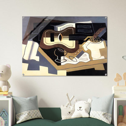 GUITAR AND CLARINET 1920 - Juan Gris Acrylic Print - 70x100 cm / 28x40″ inches