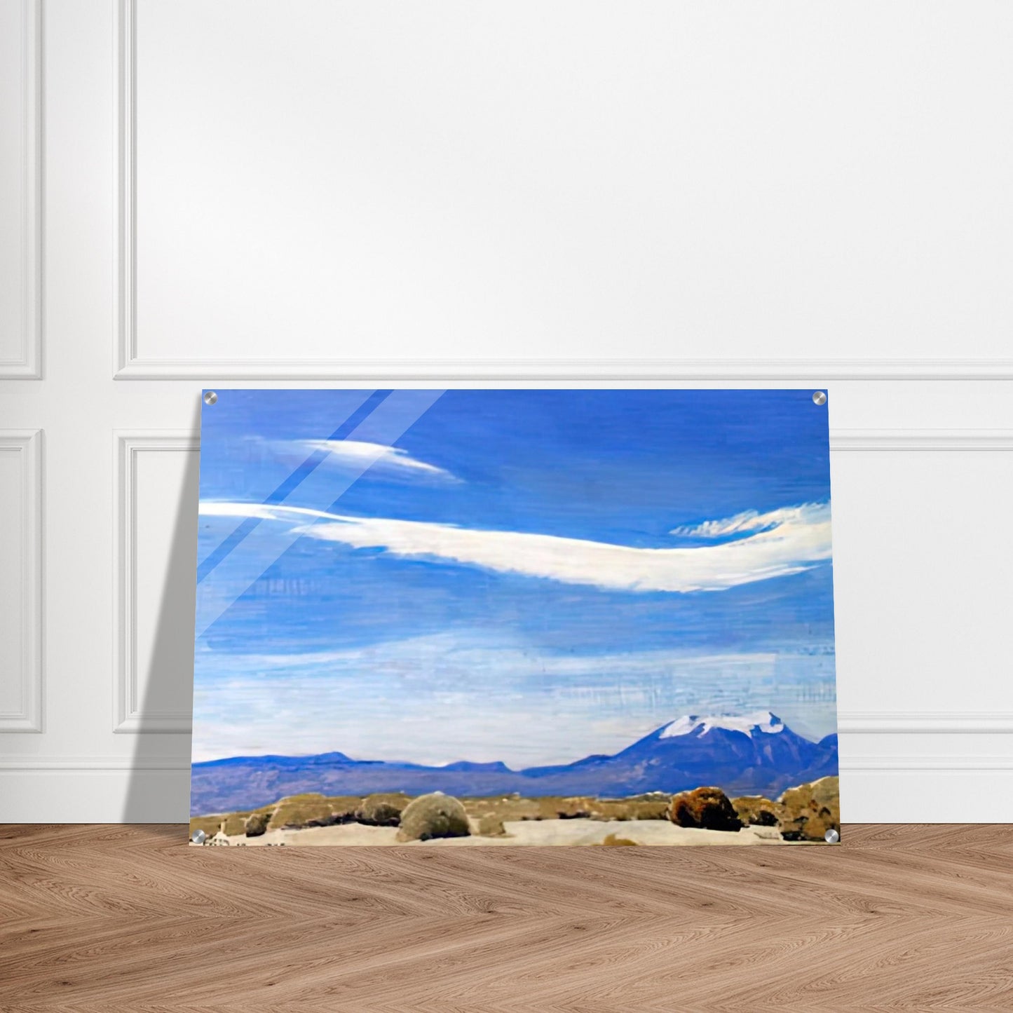 THE CLOUD COACHELLA VALLEY CALIFORNIA 1940 - Maynard Dixon Acrylic Print - 70x100 cm / 28x40″ inches | Maynard Dixon Wall Art | Maynard Dixon Prints