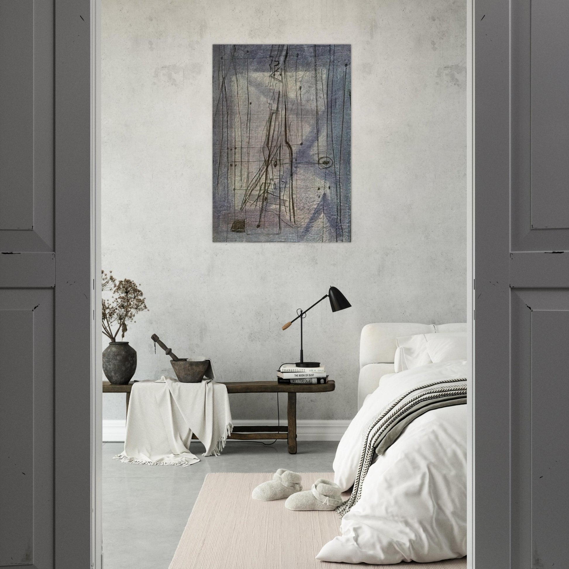 Diario - 1954 - Bice Lazzari Brushed Aluminum Print - 70x100 cm / 28x40 inches | Bice Lazzari Aluminum Print | Bice Lazzari Prints