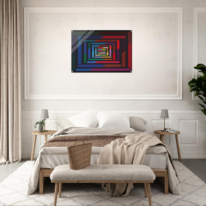 Myrina - 1995 - Piero Dorazio Acrylic Print - 70x100 cm / 28x40″ inches | Piero Dorazio Wall Art | Piero Dorazio Prints