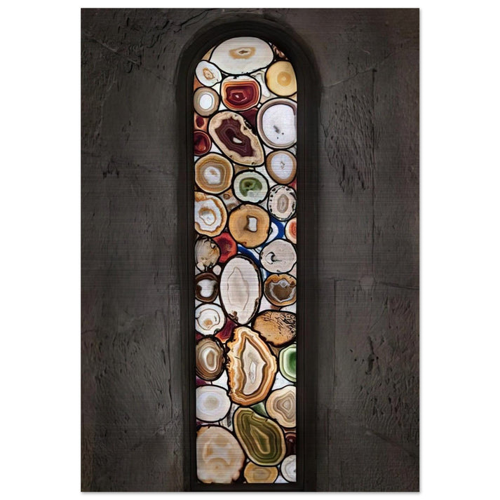 AHATFENSTER 2009 0 - Sigmar Polke Brushed Aluminum Print - 70x100 cm / 28x40 inches | Sigmar Polke Aluminum Print | Sigmar Polke Prints