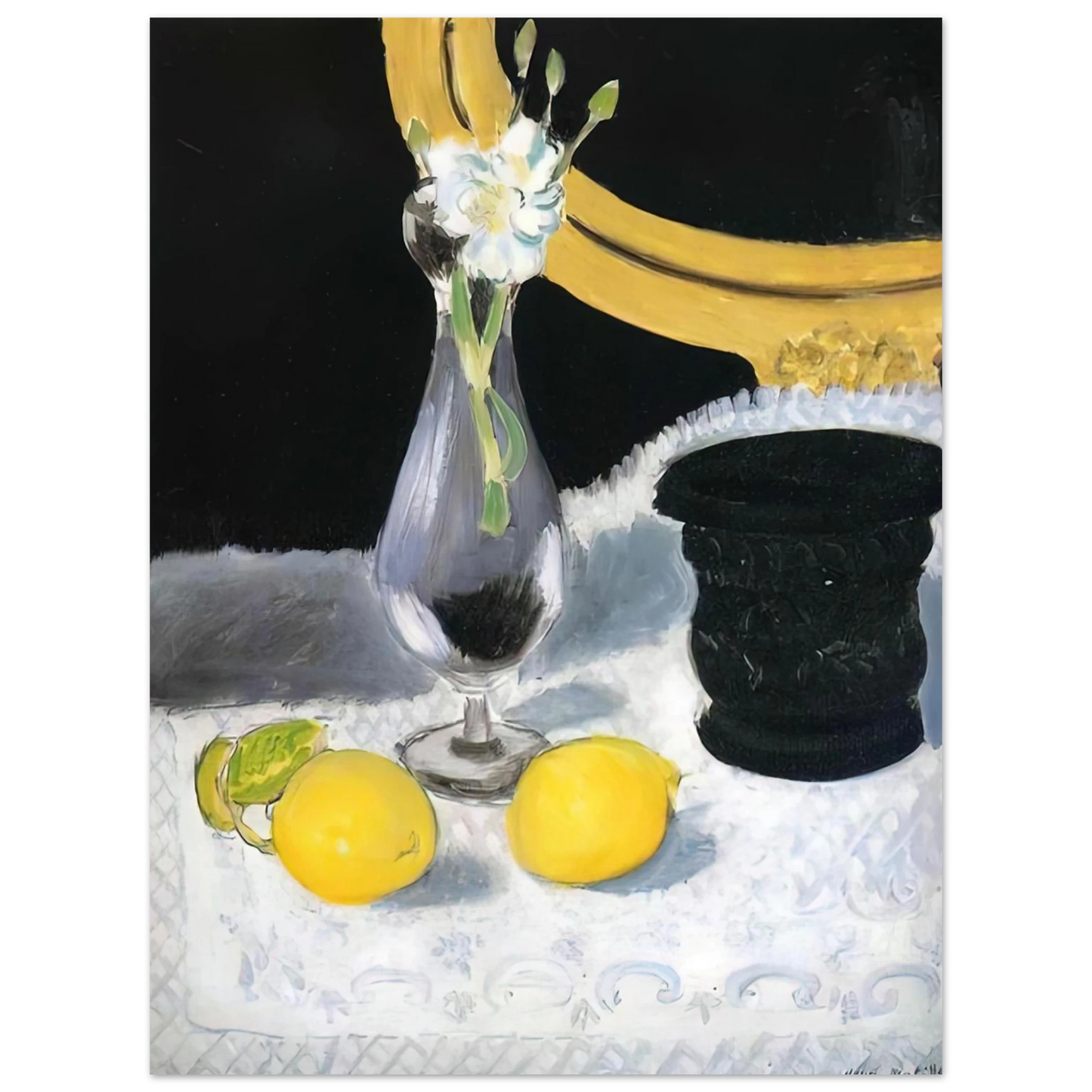 Henri Matisse - STILL LIFE WITH LEMONS 1919  75x100 cm / 30x40inches Fine Art Poster