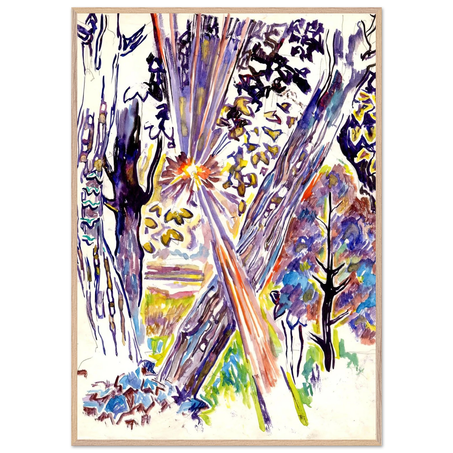 Walter Inglis Anderson - Walter Anderson Wall art - A2 (42 x 59.4  cm) - Fine Art Poster-canvas - -