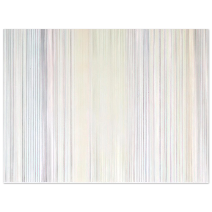 Gene Davis - Albatross - 1973  75x100 cm / 30x40inches Fine Art Poster