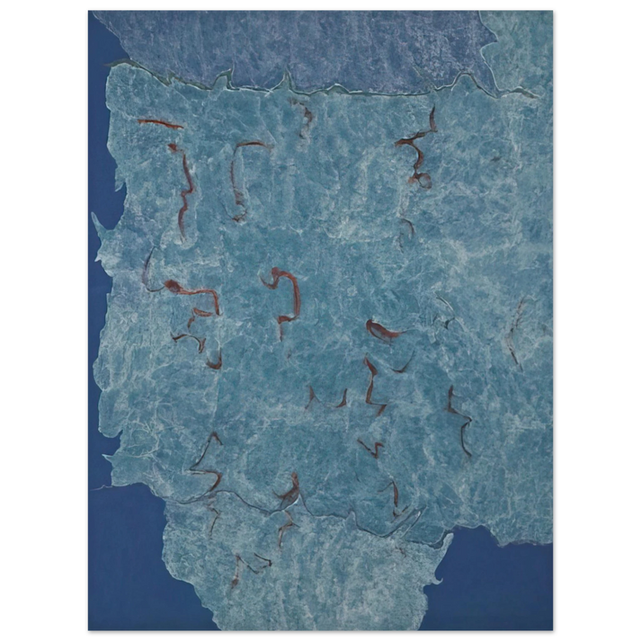 Theodoros Stamos - Infinity Field, Jerusalem Series - 1984  75x100 cm / 30x40inches Fine Art Poster