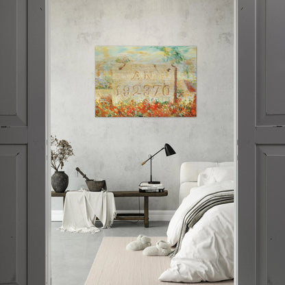 THE SMILE 1943 - Rene Magritte Brushed Aluminum Print - 70x100 cm / 28x40 inches | Rene Magritte Aluminum Print | Rene Magritte Prints