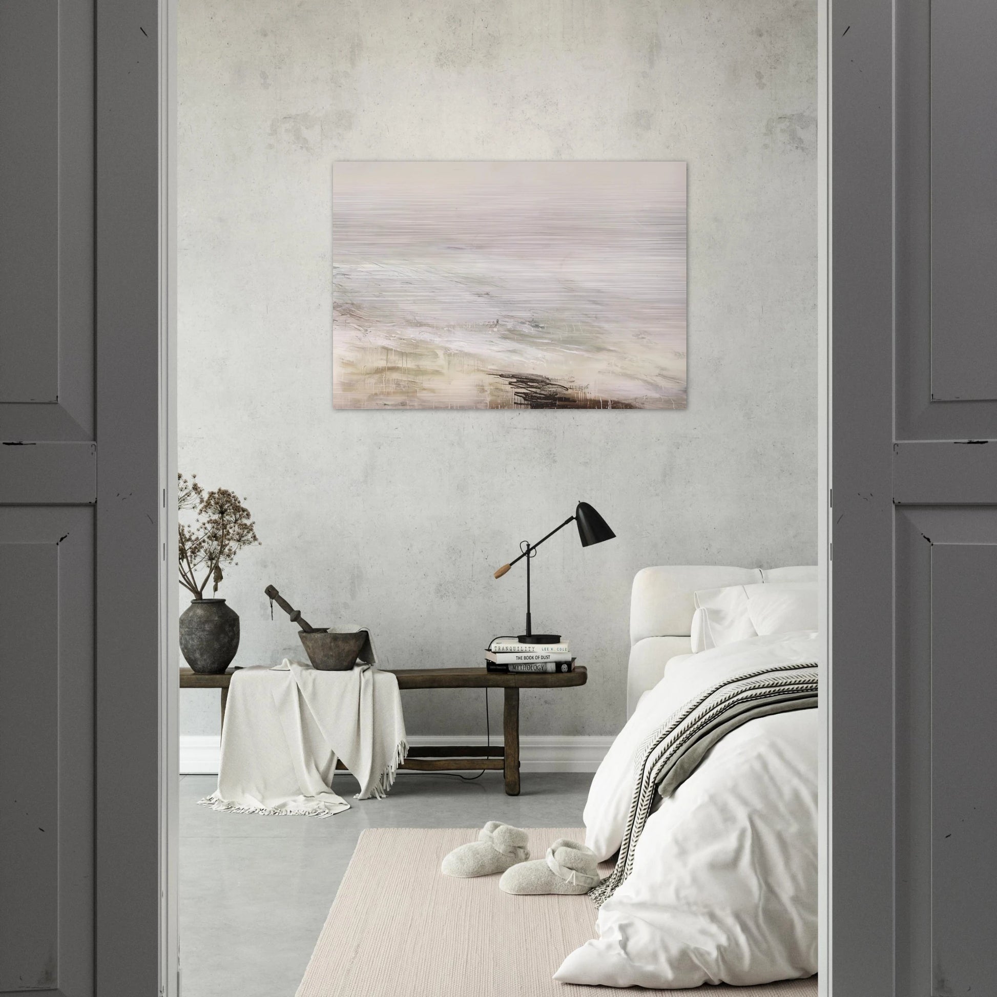 Hero and Leandro  A Painting in Four Parts  Part II - Cy Twombly Brushed Aluminum Print - 70x100 cm / 28x40 inches | Cy Twombly Aluminum Print | Cy Twombly Prints