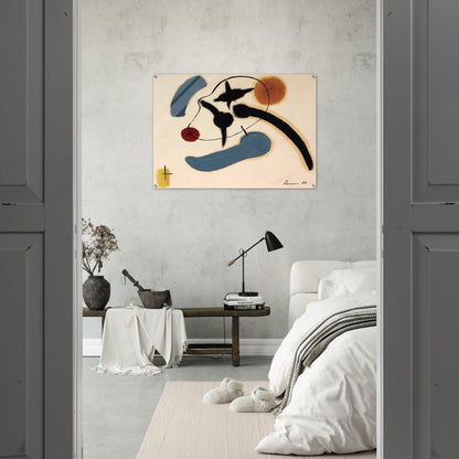Untitled - 1932 - John Ferren Acrylic Print - 70x100 cm / 28x40″ inches