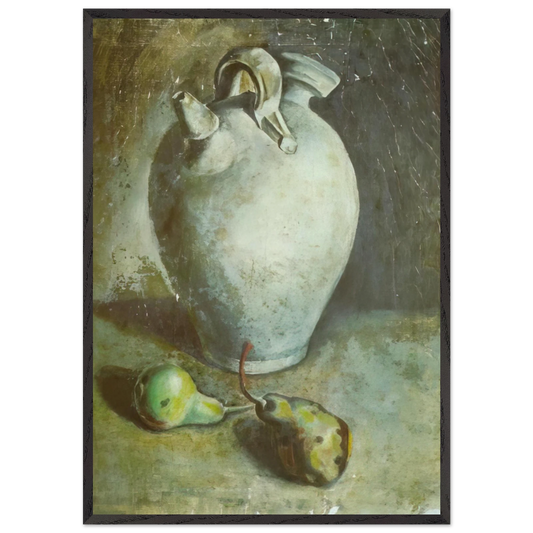 JUG 1923 - Salvador Dali 70x100 cm / 28x40 inches Framed Art Print – Black Wooden Frame
