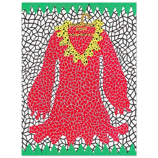 Yayoi Kusama - DRESS 1982 Fine Art Poster