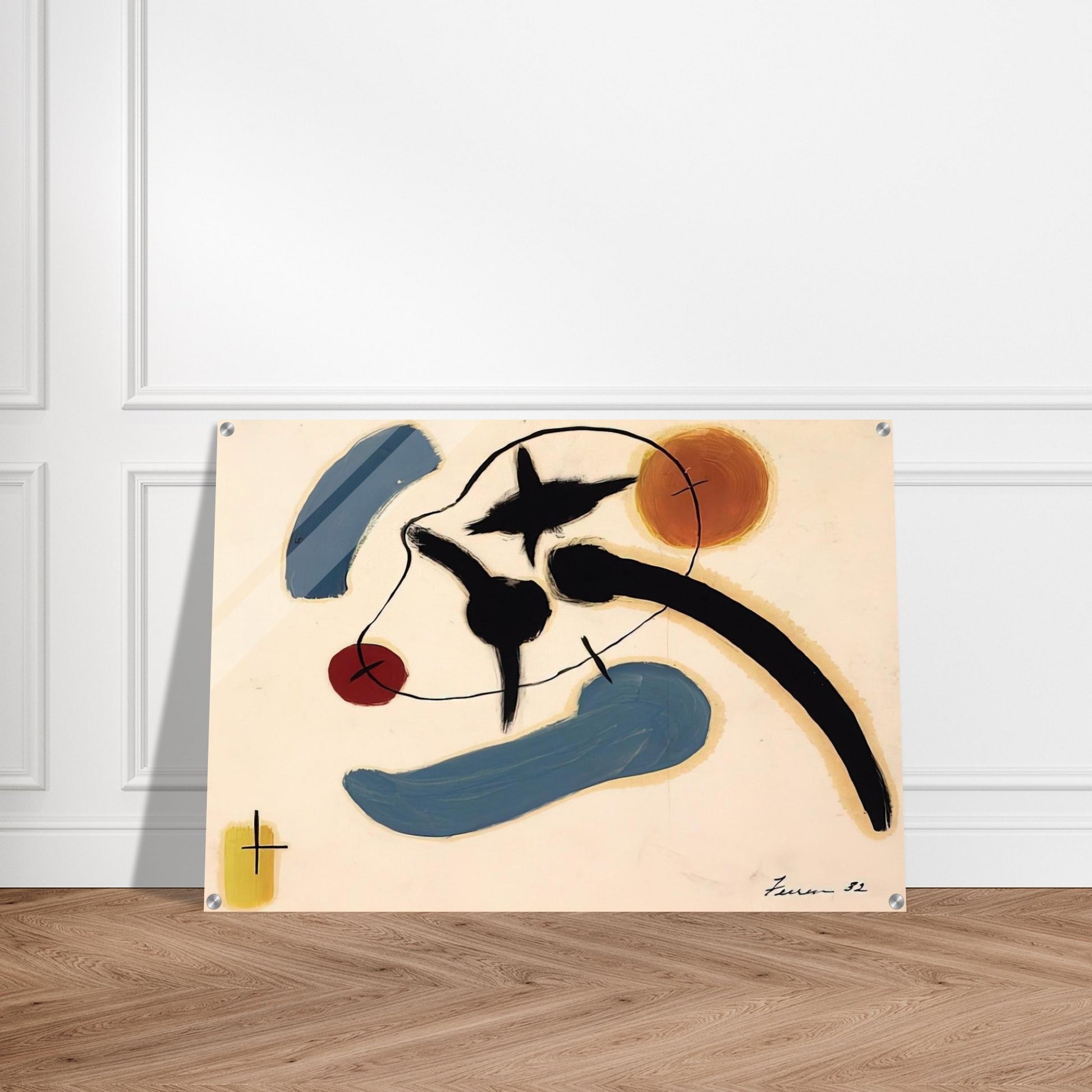 Untitled - 1932 - John Ferren Acrylic Print - 70x100 cm / 28x40″ inches