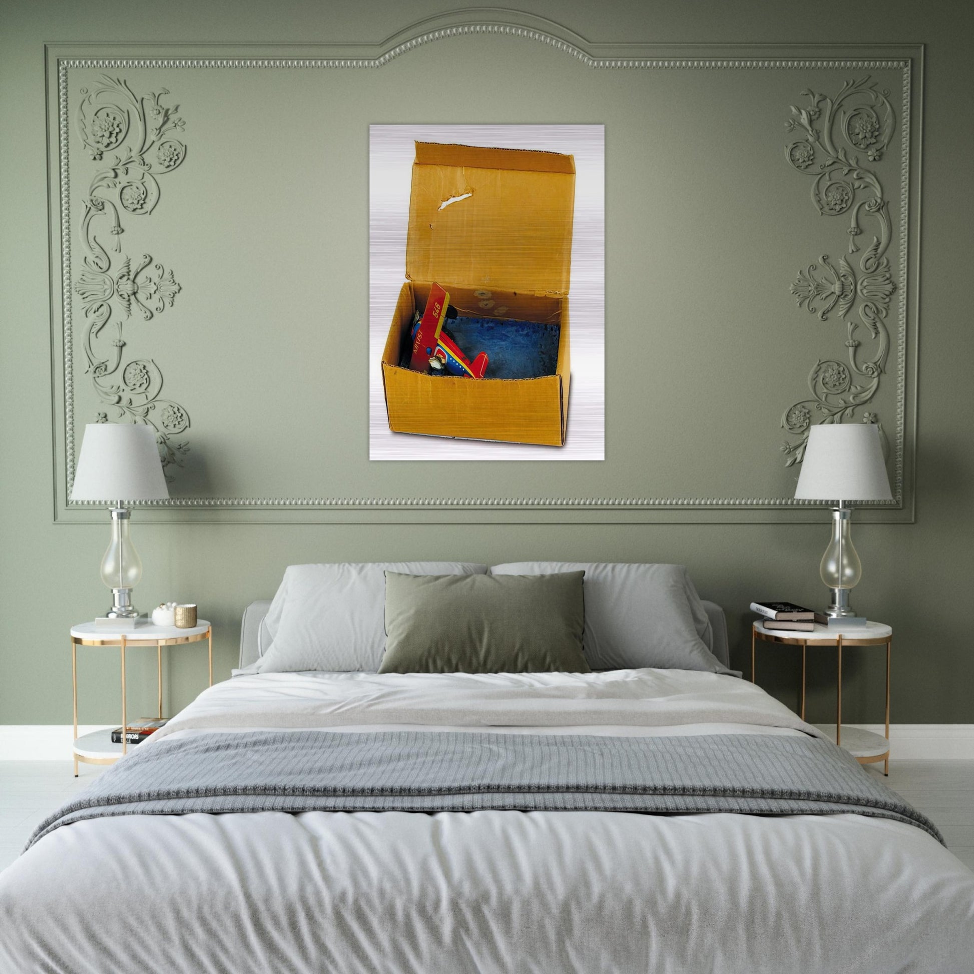 Ins Meer - 1970 - Dieter Roth Brushed Aluminum Print - 70x100 cm / 28x40 inches | Dieter Roth Aluminum Print | Dieter Roth Prints