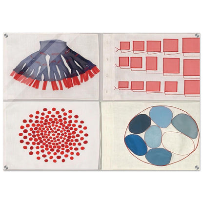 UNTITLED 3 - Louise Bourgeois Acrylic Print - 70x100 cm / 28x40″ inches | Louise Bourgeois Wall Art | Louise Bourgeois Prints