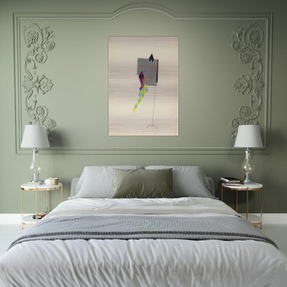 DRAGONFLY FROM THE PORTFOLIO REVOLVING DOORS 1926 - Man Ray Brushed Aluminum Print - 70x100 cm / 28x40 inches | Man Ray Aluminum Print | Man Ray Prints