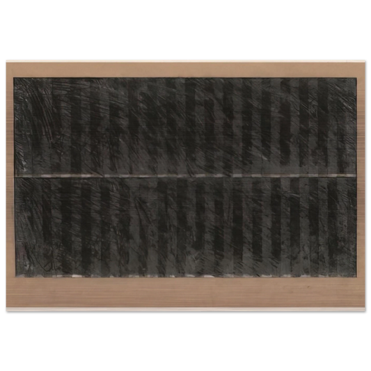 Untitled - 1965 - Brice Marden Brushed Aluminum Print - 70x100 cm / 28x40 inches | Brice Marden Aluminum Print | Brice Marden Prints
