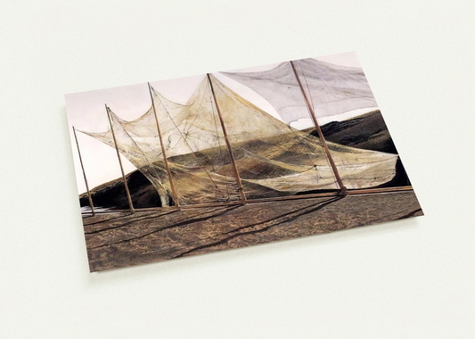 PENTECOST 1989 By Andrew Wyeth Pack of 10 Post Cards | Andrew Wyeth Post Cards | A6 (10.5 x 14.8 cm) - 4.1 x 5.8 inches