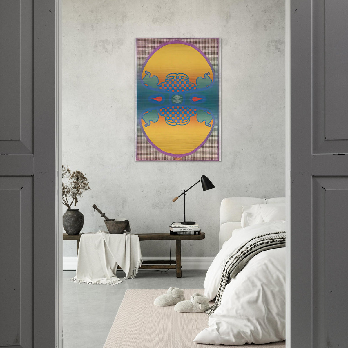 1 2 3 INFINITY THE CONTEMPORARIES 1967 - Peter Max Brushed Aluminum Print - 70x100 cm / 28x40 inches | Peter Max Aluminum Print | Peter Max Prints