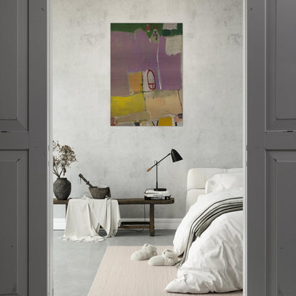 Albuquerque #4 - Richard Diebenkorn Brushed Aluminum Print - 70x100 cm / 28x40 inches | Richard Diebenkorn Aluminum Print | Richard Diebenkorn Prints