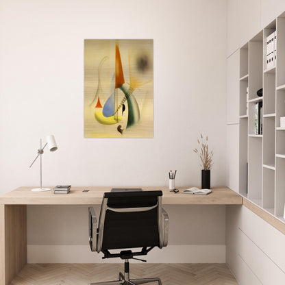 JAZZ - Man Ray Brushed Aluminum Print - 70x100 cm / 28x40 inches | Man Ray Aluminum Print | Man Ray Prints