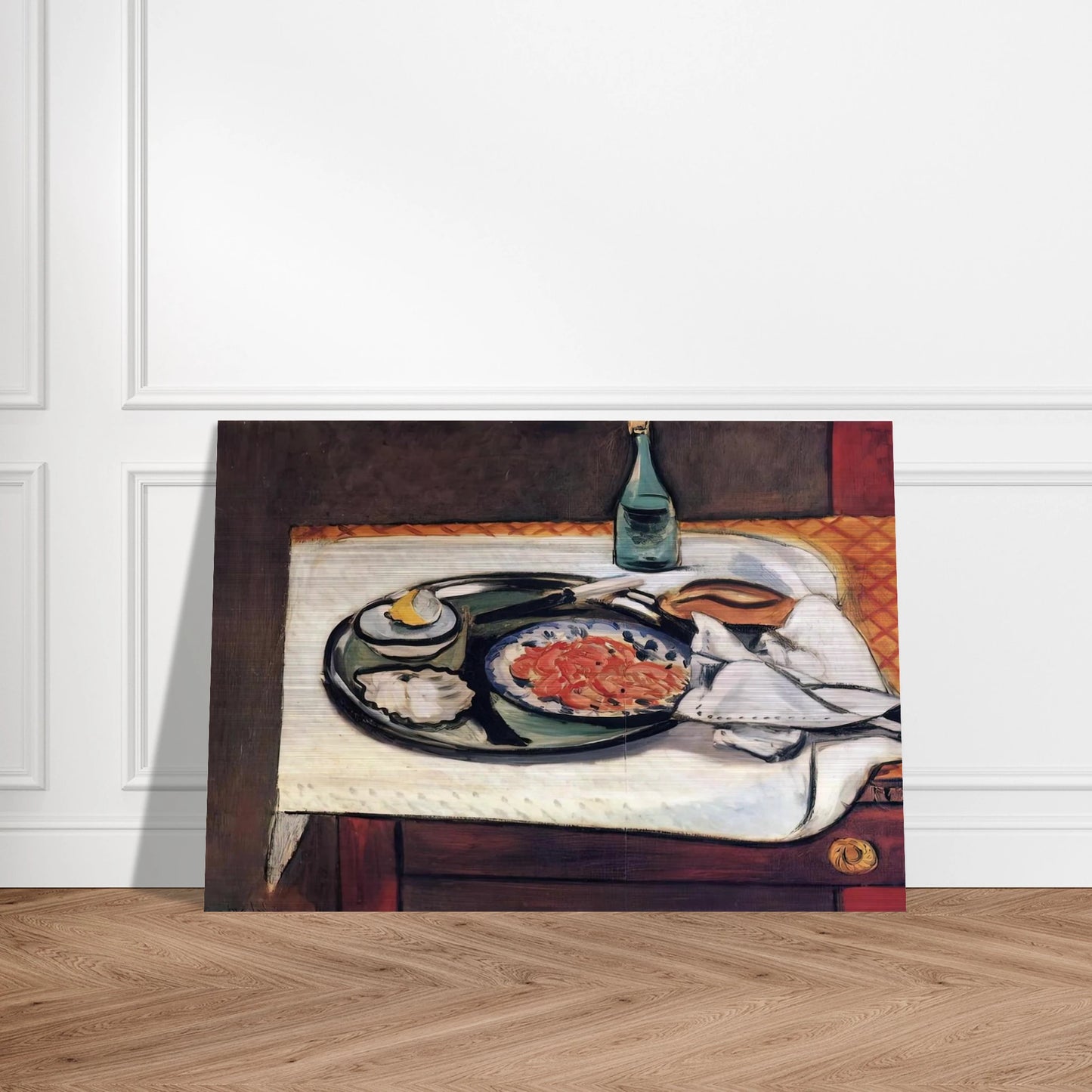 STILL LIFE WITH SHELLFISH - Henri Matisse Brushed Aluminum Print - 70x100 cm / 28x40 inches | Henri Matisse Aluminum Print | Henri Matisse Prints