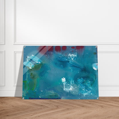 Stella Polaris, 1990- - Helen Frankenthaler Acrylic Print - 70x100 cm / 28x40″ inches