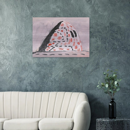 UNTITLED 2 - Philip Guston Brushed Aluminum Print - 70x100 cm / 28x40 inches | Philip Guston Aluminum Print | Philip Guston Prints