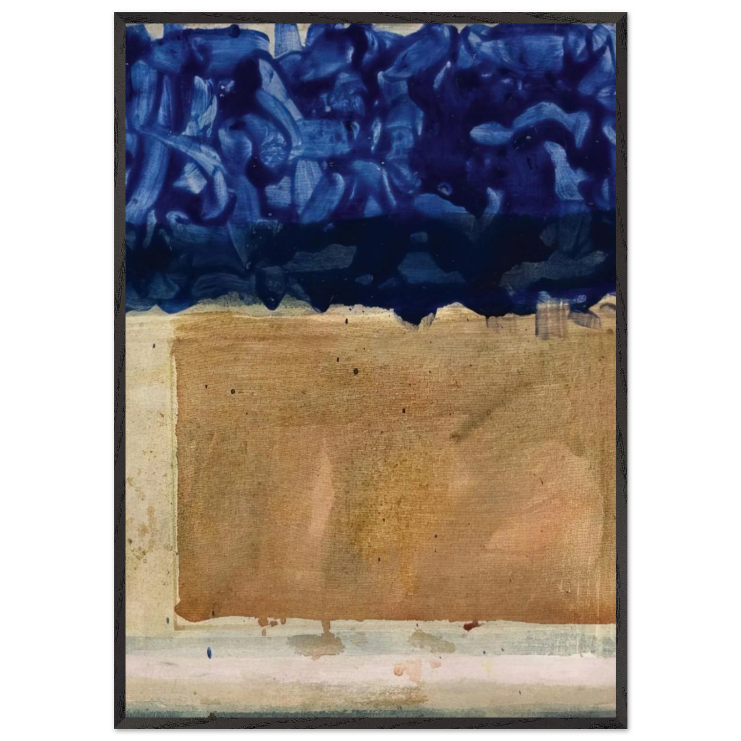 Helen Frankenthaler - Shoreline - 1952 Wall art - A1 (59.4 x 84.1  cm) - Fine Art Poster-canvas - -