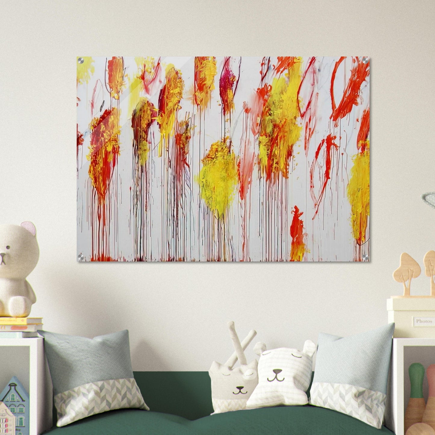 Lepanto, Part XII - Cy Twombly Acrylic Print - 70x100 cm / 28x40″ inches