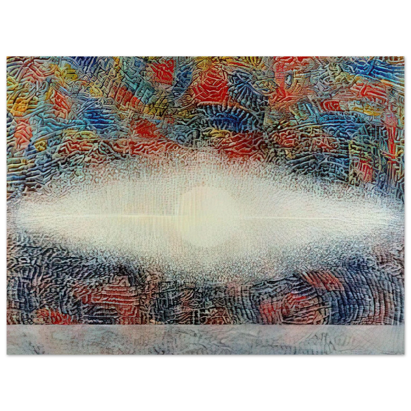Jimmy Ernst - Mombosa - 1975  75x100 cm / 30x40inches Fine Art Poster