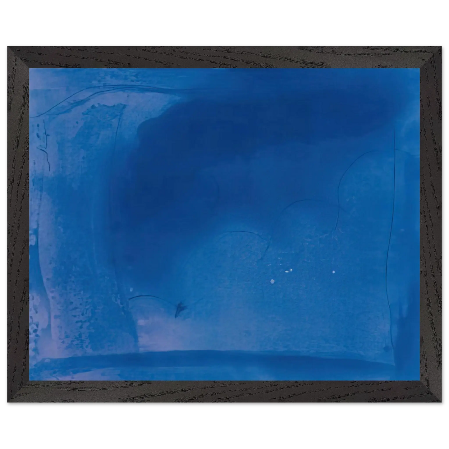 Helen Frankenthaler - Corot s Mark - 1987 Wall art - A3 (29.7 x 42  cm) - Premium Wooden Framed Poster With Fine Art Paper - Wood frame