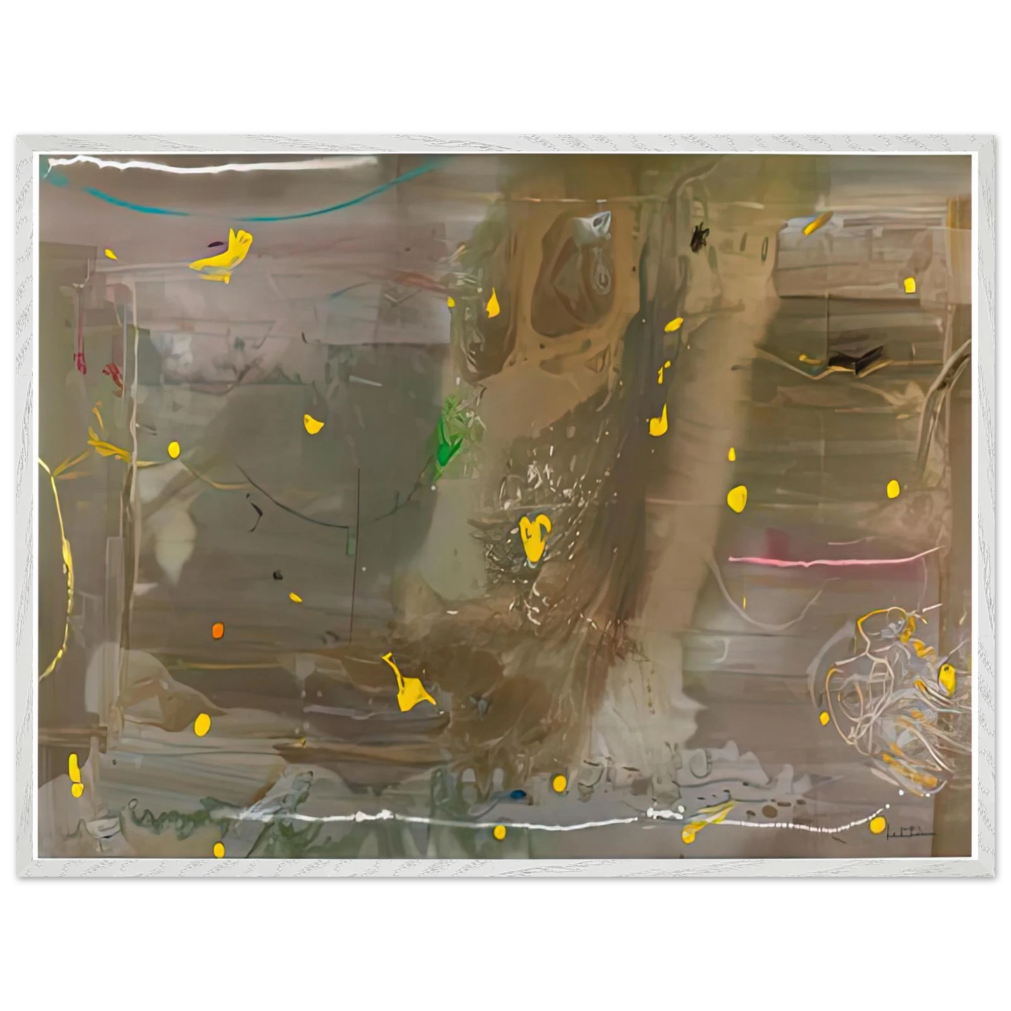 Helen Frankenthaler - HalleyÃ¢â‚¬â„¢s Comet, 1985- Wall Art - 30x40 cm / 12x16 inches - Fine Art Poster-canvas - -
