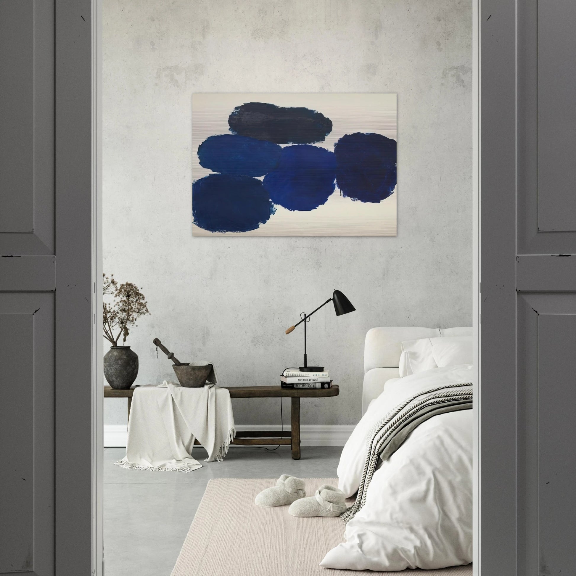 Untitled - 1959 - Ray Parker Brushed Aluminum Print - 70x100 cm / 28x40 inches | Ray Parker Aluminum Print | Ray Parker Prints